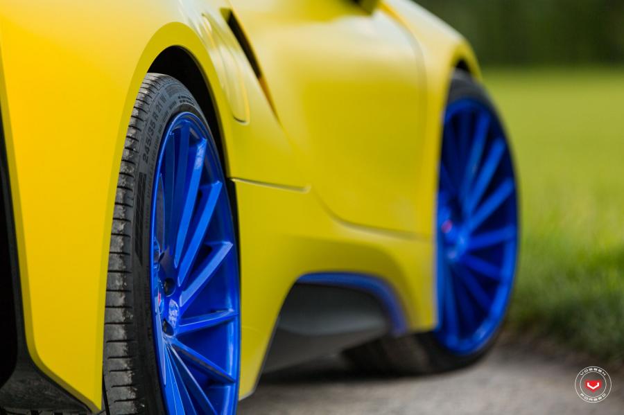  BMW i8 on Vossen Wheels (VPS-305T) 2016 года  (фото 44 из 81)